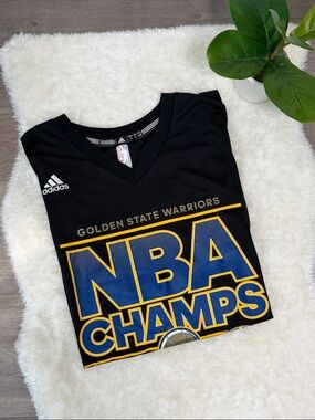 Adidas Golden State Warriors Stephen Curry #30 2015 NBA Champs jersey